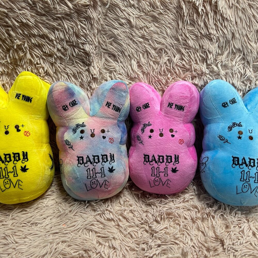 10" Lil Peep Inspired Tattooed Peep Plush